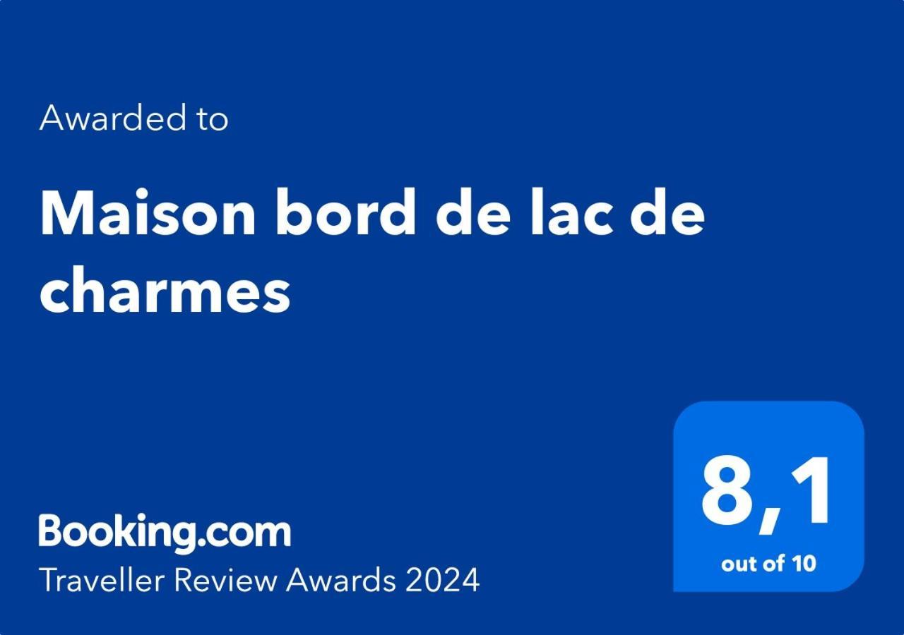 Maison Bord De Lac De Charmes Bannes  Екстер'єр фото